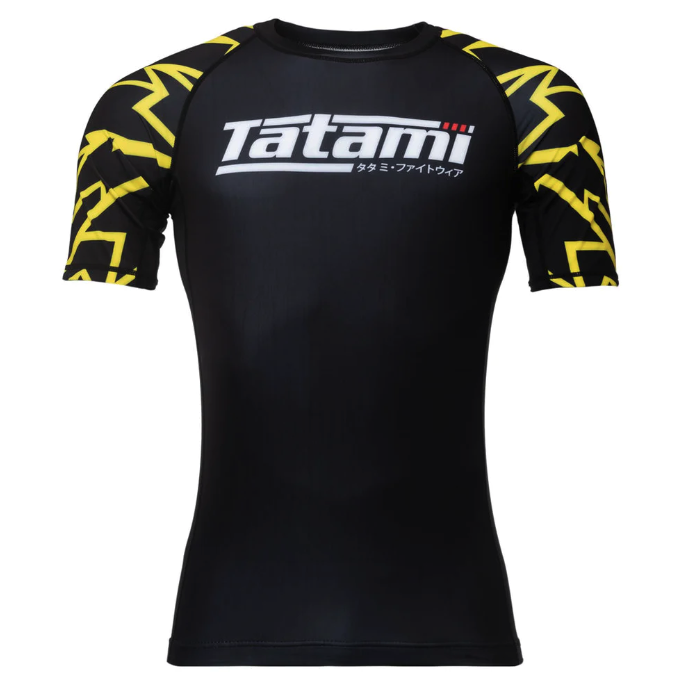 Tatami Recharge Short Sleeve Rashguard - Bolt