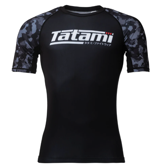 Tatami Recharge Short Sleeve Rashguard - Camo