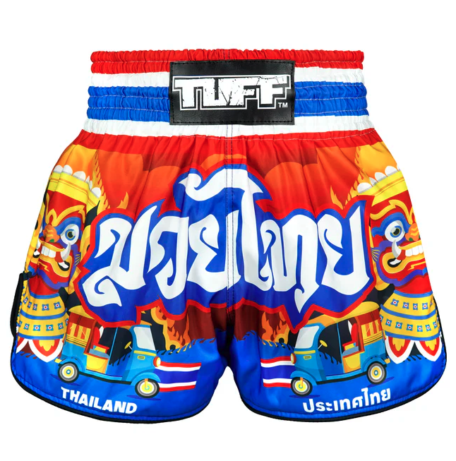 Tuff Siam In Motion Retro Muay Thai Shorts