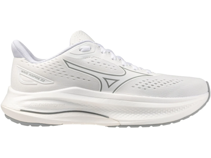 Mizuno Wave Inspire 22 | Womens | White Mist Harbour