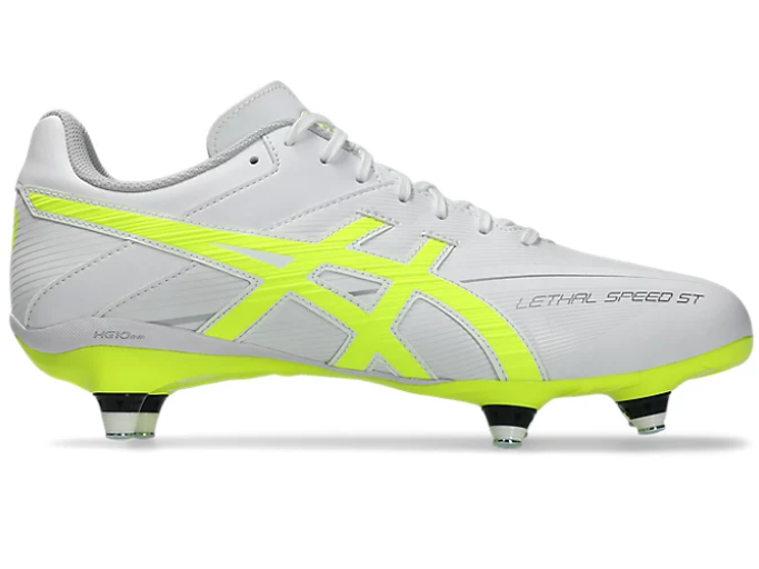 Asics Lethal Speed ST | Mens | White Safety Yellow