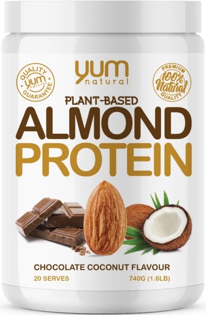 Yum Natural Plant Based Almond Protein