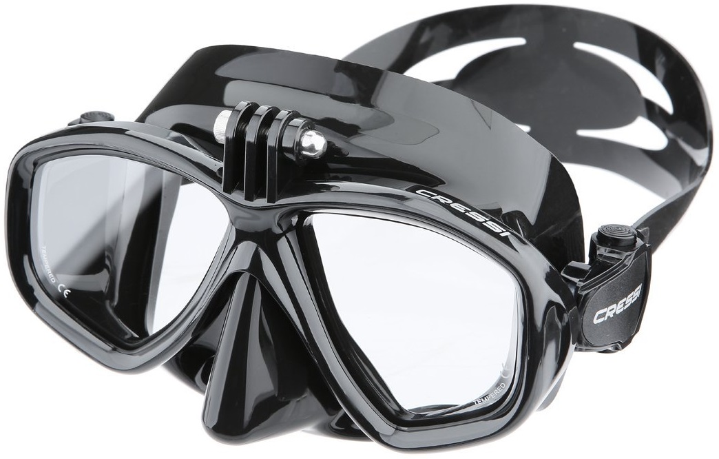 Cressi Action Mask With Go Pro Mount