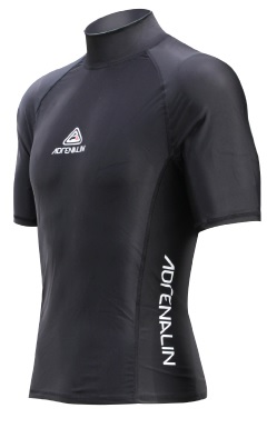 Adrenaline Mens Rashguard Short-Sleeve Top