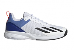 Adidas CourtFlash Speed | Mens | White Black Blue Orange