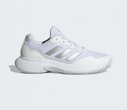 Adidas Game Court 2 | Womens | White Silver White
