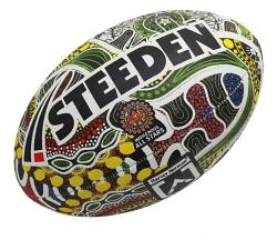 for sale online STEEDEN 2018 NRL Wests Tigers Rugby League Ball mini 