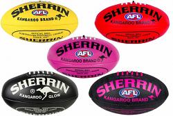 Sherrin Soft Touch Aussie Rules Football [Colour: Yellow]