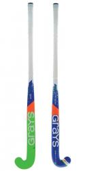 Grays 200i Ultrabow Micro Hockey Stick [Colour: Blue/Green] [Size: 37.5]