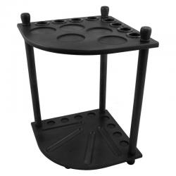 Formula Cue Stand Corner Unit Black