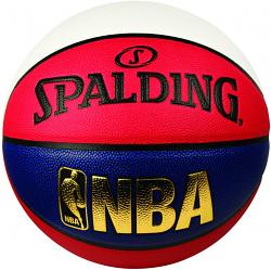 Spalding NBA Logoman Indoor/Outdoor Basketball [Size: 7]