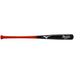 Mizuno Bamboo Classic Baseball Bat Black/Orange [Size: 32"]