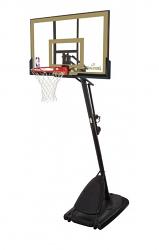 Spalding NBA Gold 48 Acrylic Portable Basketball System Spalding NBA Gold 48 Acrylic Portable Basketball System