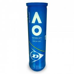 Dunlop Australian Open Tennis 4 Ball Can