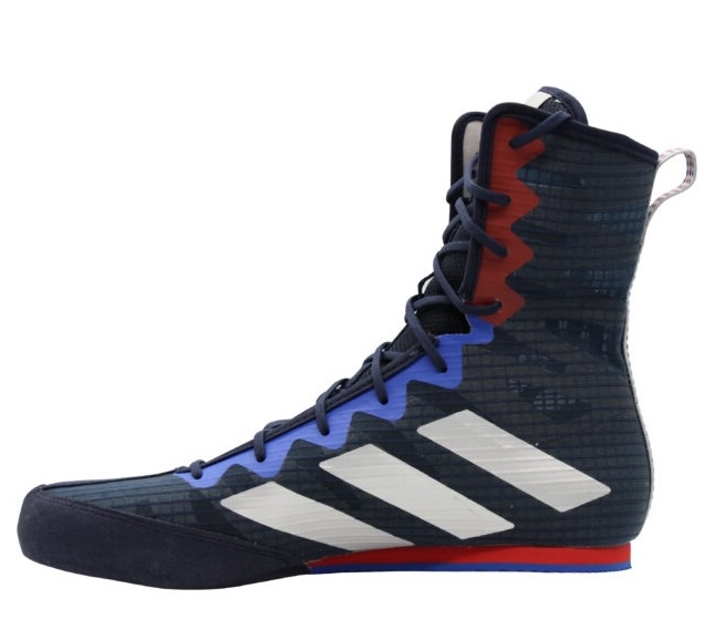 Adidas Box Hog 4 Boxing Boots Legend Ink Silver Grey
