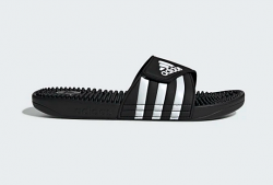Adidas Adissage | Unisex | Black White