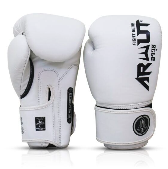 Arwut BG5 Muay Thai Boxing Gloves - White