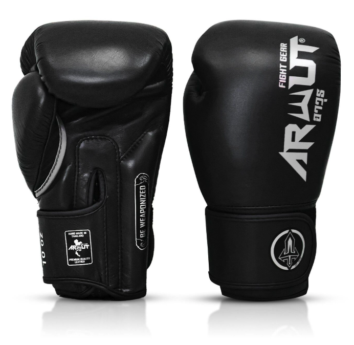 Arwut BG5 Muay Thai Boxing Gloves - Black