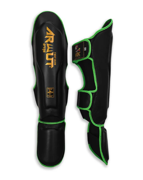 Arwut x WBC SG3 Limited Edition Shin Guards - Black