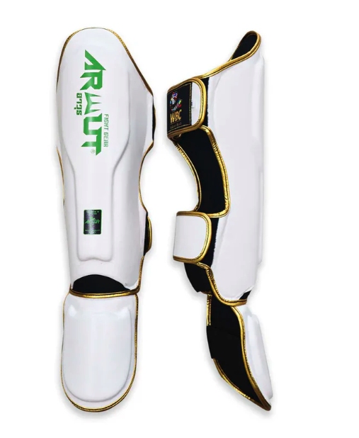 Arwut x WBC SG3 Limited Edition Shin Guards - White