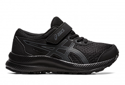 Asics Contend 8 PS | Kids | Black Carrier Grey