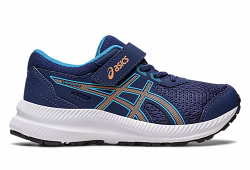 Asics Contend 8 PS | Kids | Indigo Blue Sun Peach