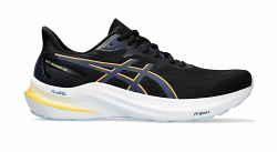 Asics GT-2000 12 2E | Mens | Black Fellow Yellow