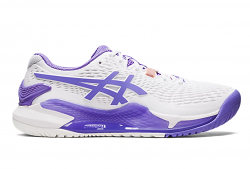 Asics Gel-Resolution 9 | Womens | White Amethyst