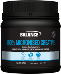 Balance 100% Micronised Creatine Balance 100% Micronised Creatine