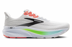 Brooks Ghost 17 | Mens | White Green Orange