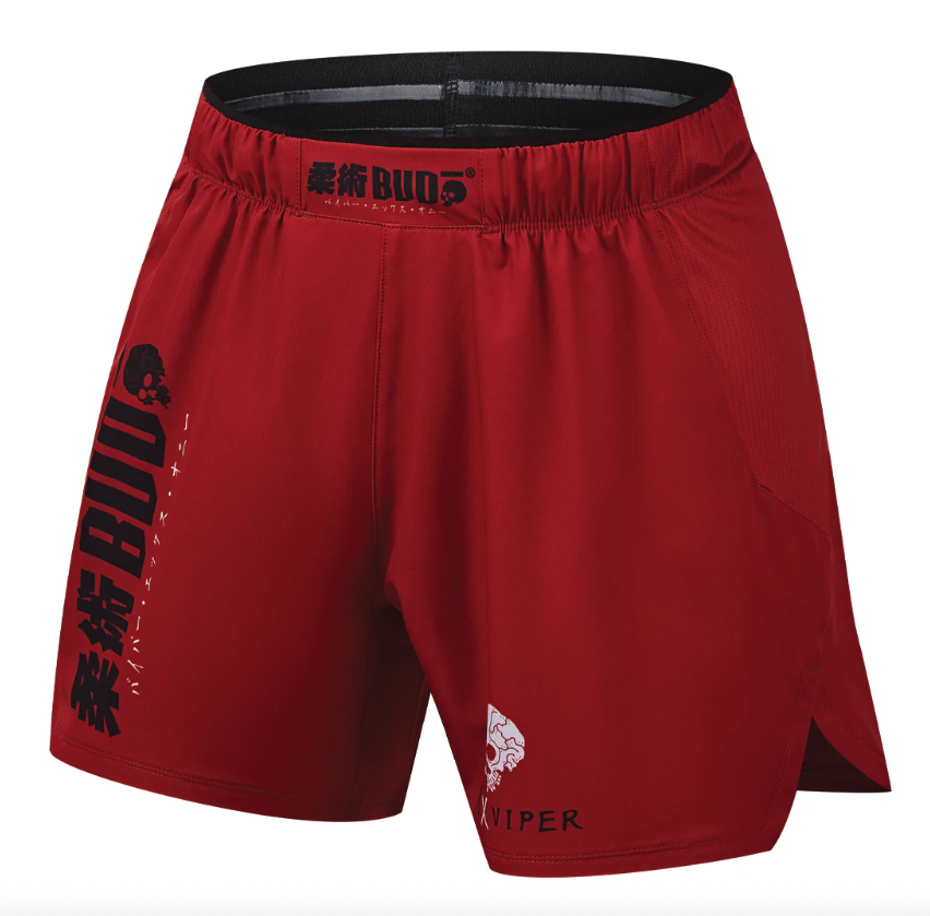 Budo ONI x VIPER 5" MMA Shorts Red