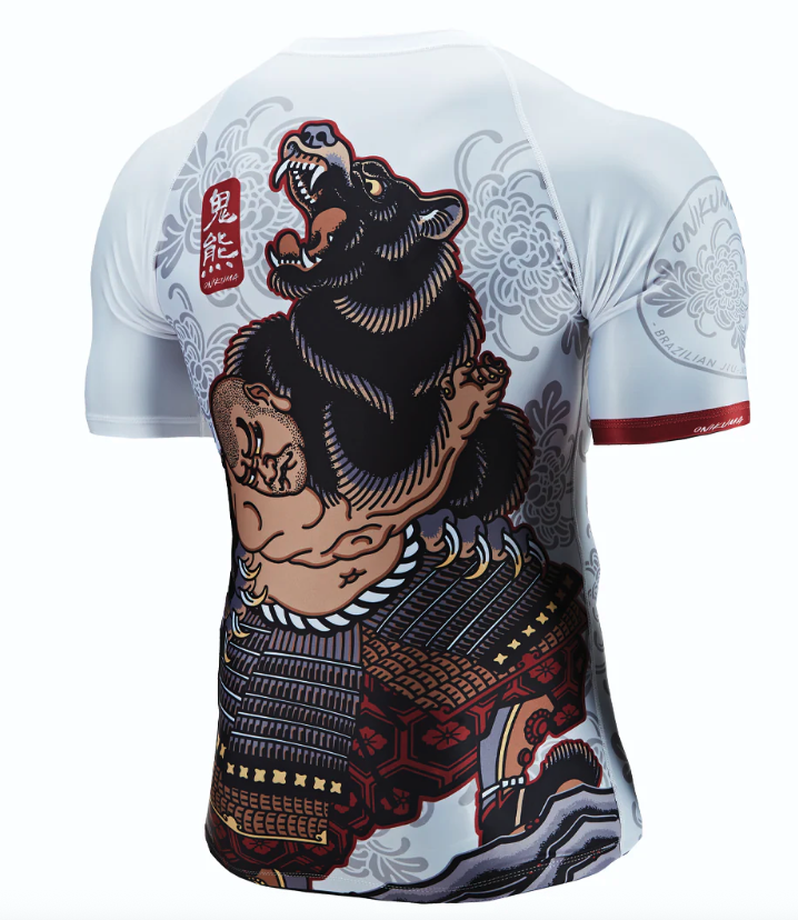 Budo Onikuma Rash Guard White