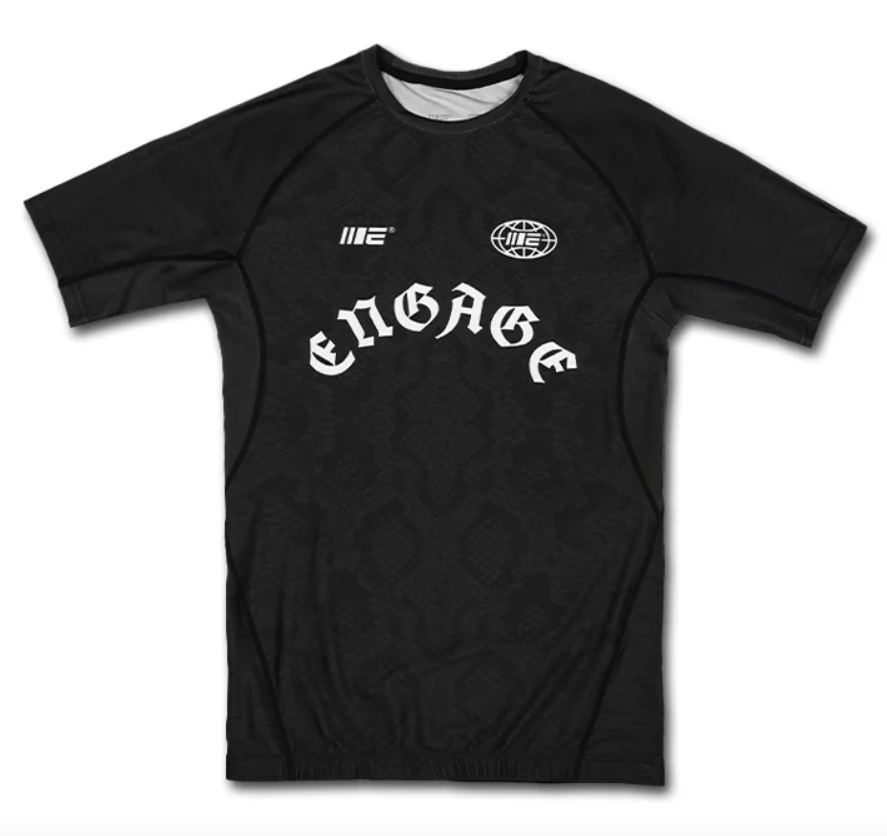 Engage Viper Onyx Short Sleeve Rash Guard