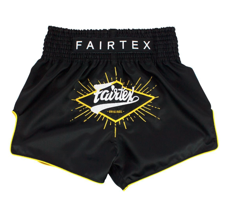 Fairtex BS1903 Focus Black Muay Thai Short