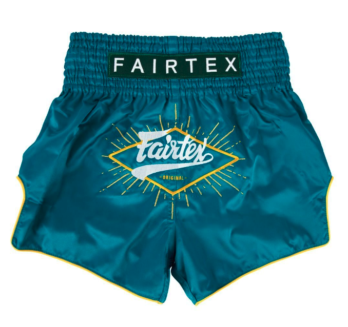 Fairtex BS1907 Focus Green Muay Thai Short