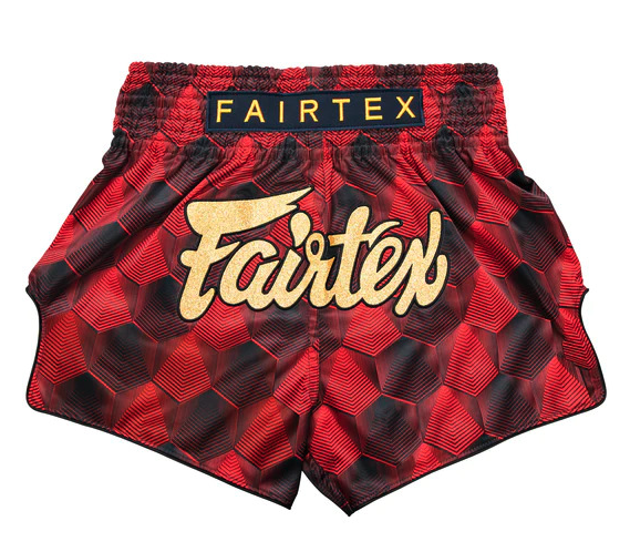 Fairtex BS1919 Stealth Red Muay Thai Shorts