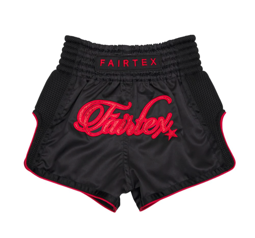 Fairtex BSK2104 Kids Midnight Red Muay Thai Shorts