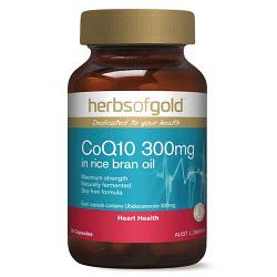 Herbs of Gold Natural CoQ10 300mg Herbs of Gold Natural CoQ10 300mg