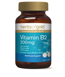 Herbs of Gold Vitamin B2 200mg