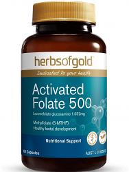 Herbs of Gold Activated Folate 500