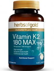 Herbs of Gold Vitamin K2 180 Max