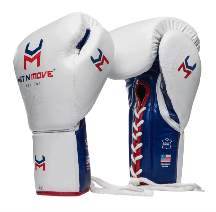 Hit n Move ALL DAY® Pro Balance Gloves (Lace Up) Boxing Gloves