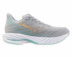 Mizuno Wave Rider 28 | Womens | Harbor Mist White Aruba Blue