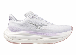 Mizuno Wave Sky 9 | Womens | White Silver Orchid Petal