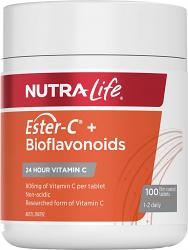 Nutra-Life Ester-C + Bioflavinoids 1000mg