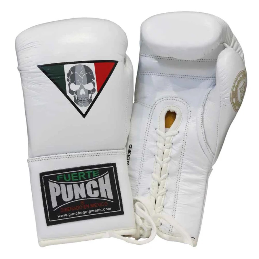 Punch Mexican Lucky 13 Lace Up Boxing Gloves 10oz
