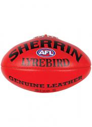 Sherrin Lyrebird Leather Aussie Rules Football Sherrin Lyrebird Leather Aussie Rules Football