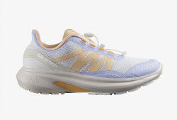 Salomon Hypulse | Womens | White Almond Cream Purple Heather