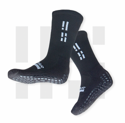 Grip Star Crew Sock | Black