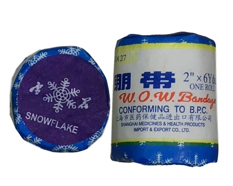 Snowflake WOW Fighter Bandage